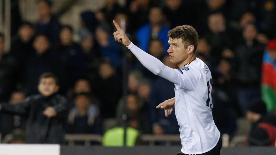 Germany and Bayern Munich striker Thomas Muller